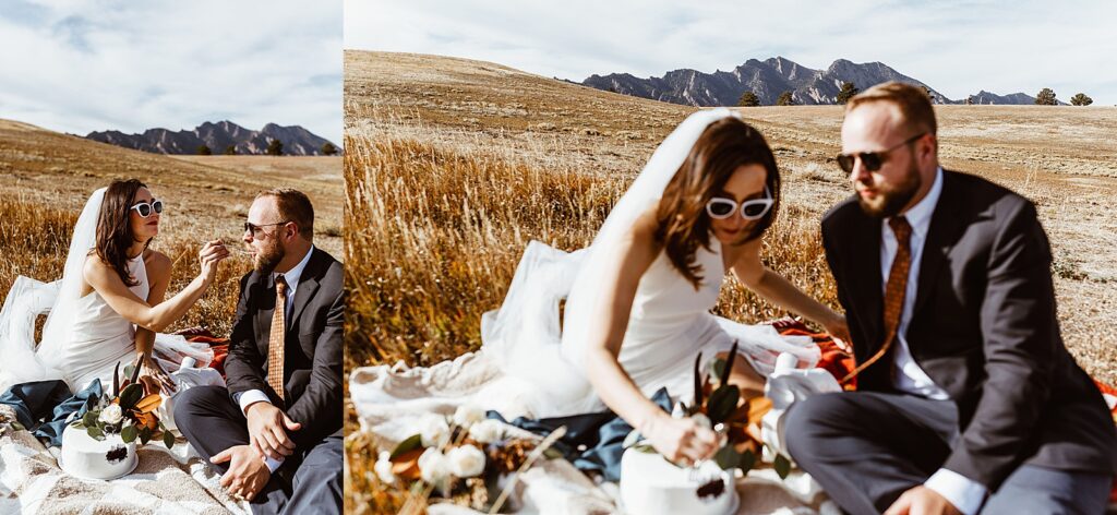 boulder flatirons elopement day how to elope at the flatirons 